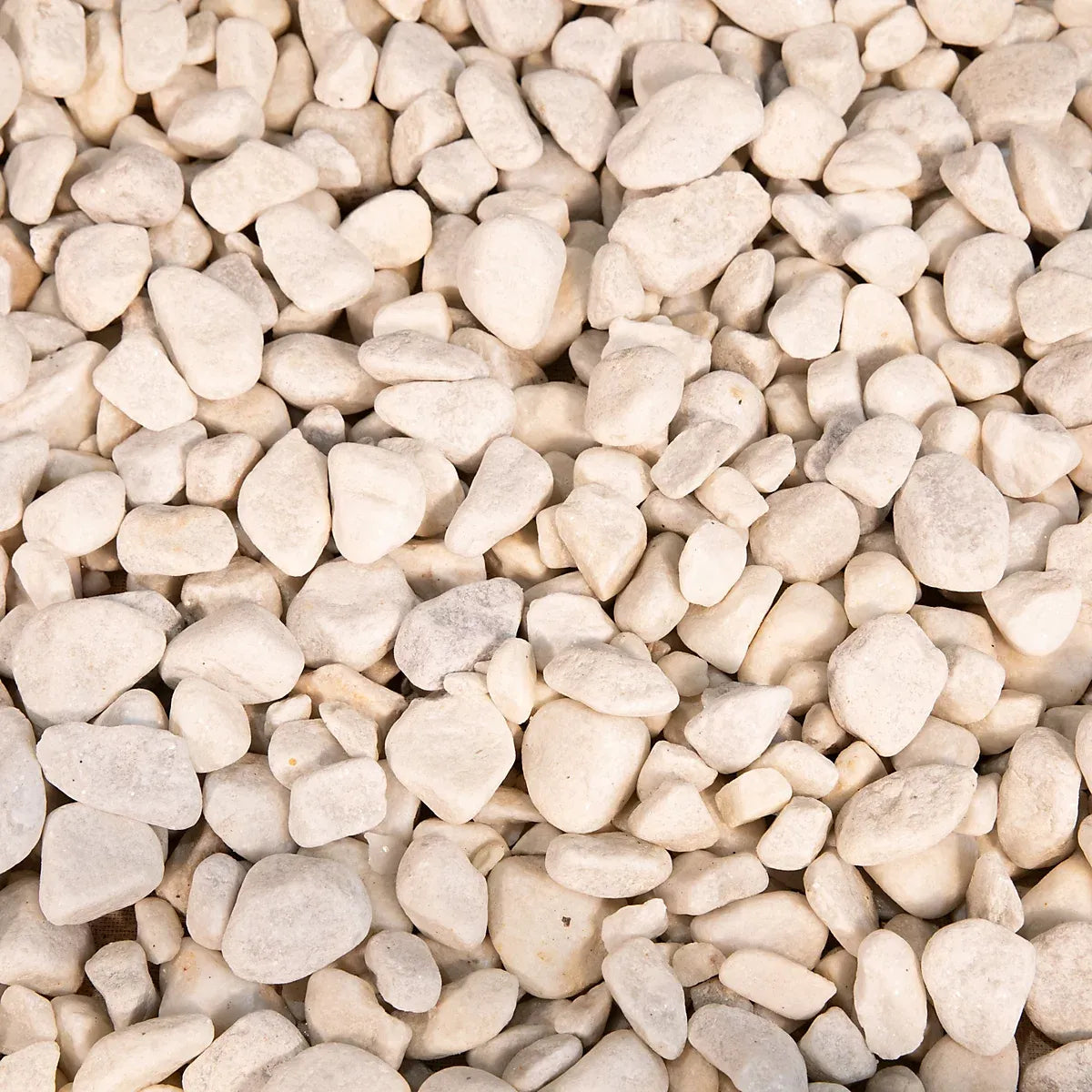 White 20-40mm Pebbles