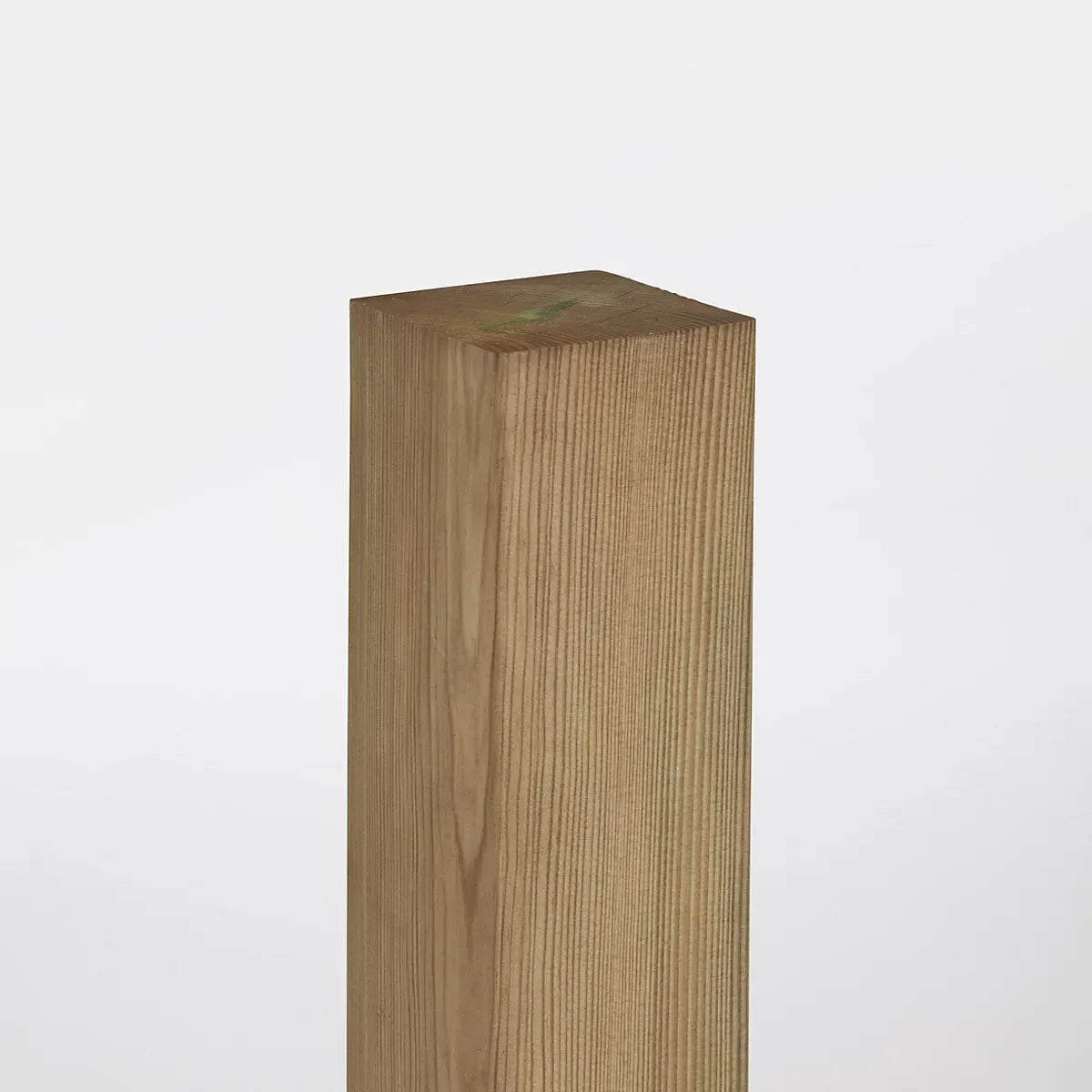 Klikstrom UC4 Green Square Wooden Fence post (H)1m (W)70mm